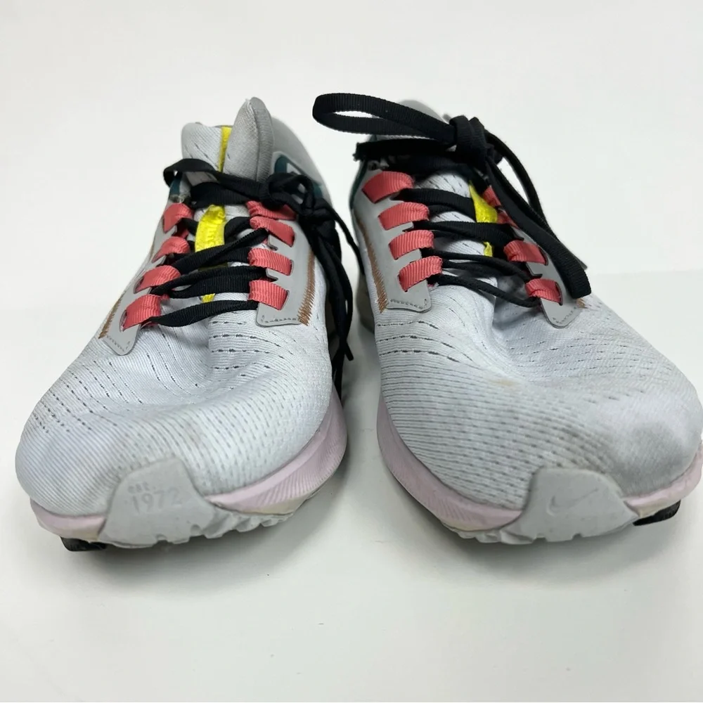 Nike Zoom Pegasus 38 Running Shoes Premium Womens Blue Tint Regal Pink US 9 - Picture 2 of 7
